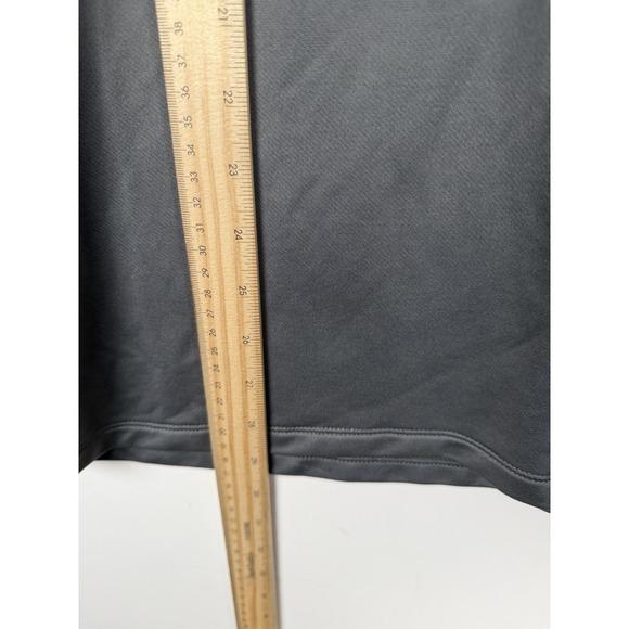 Nike Golf Long Sleeve Gray Pullover lightweight quarter Zip Size Large - Picture 5 of 6